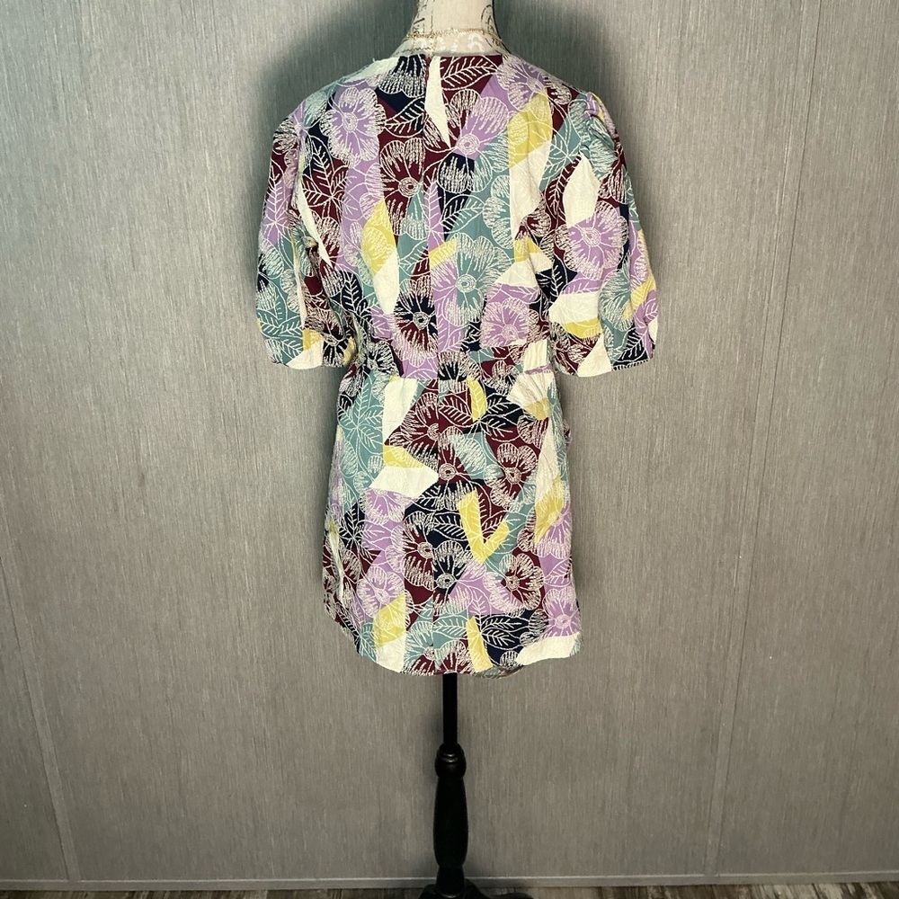 AUREUM Multicolor Geometric Mini Dress Size Small - Picture 7 of 12